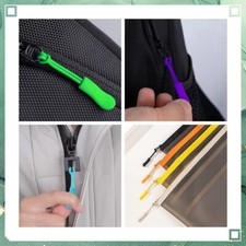 120 Pcs Nylon Zipper Pulls Cord Zipper Tag Extension Pulls Fixer Replacement