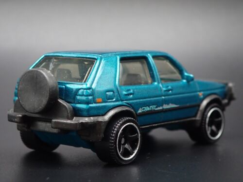 Modelo De Coche Diecast VW VOLKSWAGEN GOLF COUNTRY MK2 Verde 1:64 - Imagen 8 de 9