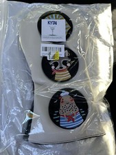 KYTAI Golf Club Head Cover, PU leather, 3 badges - New in Package