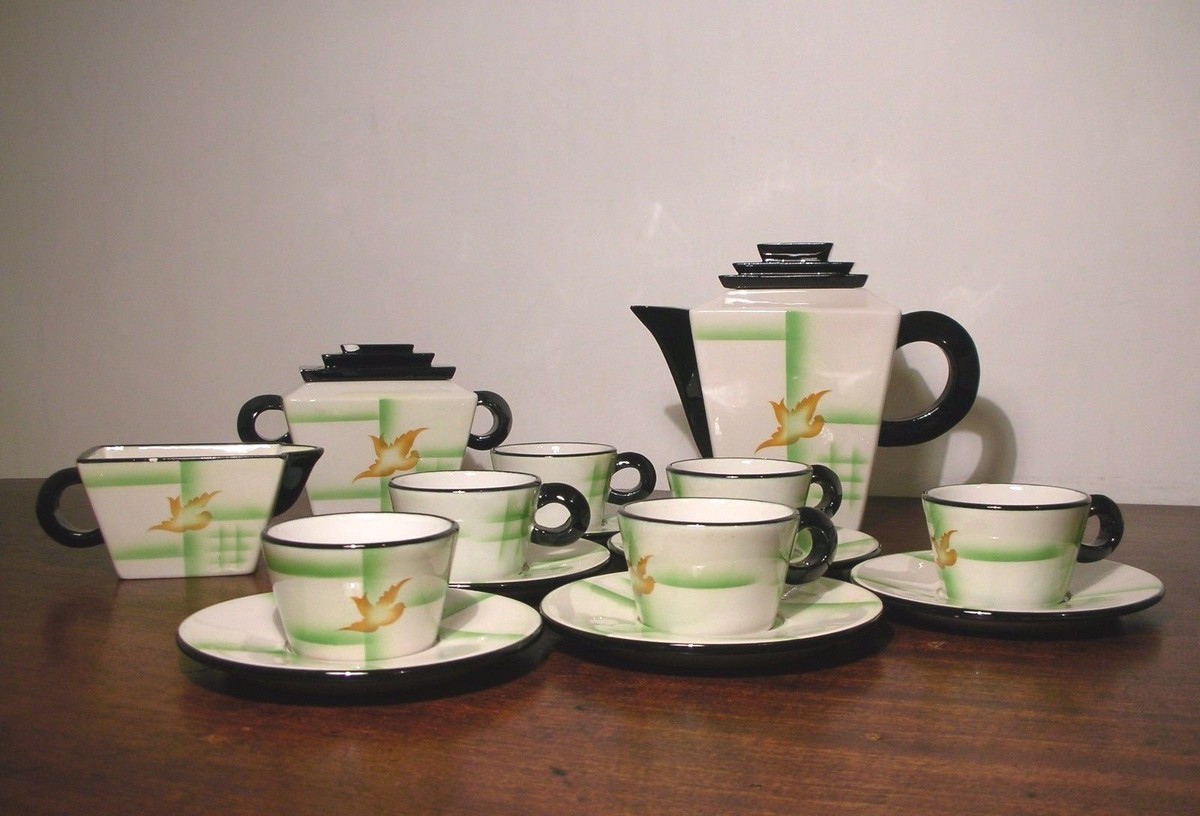 Set 4 Tazzine Da Caffè In Bone China - Design Bianco Da 9,5 Cl Per Espresso - Foto 8