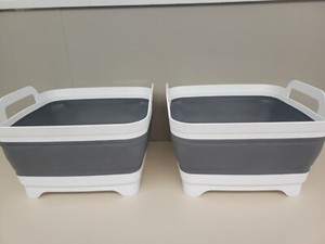 Collapsible Tub - Foldable Dish Tub - Portable Washing Basin