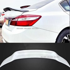 Pearl White Rear Trunk Spoiler Wing Body Kits For 2013-2017 Honda Accord Sedan Pearl White Rear Trunk Spoiler Wing Body Kits For 2013-2017 Honda Accord Sedan