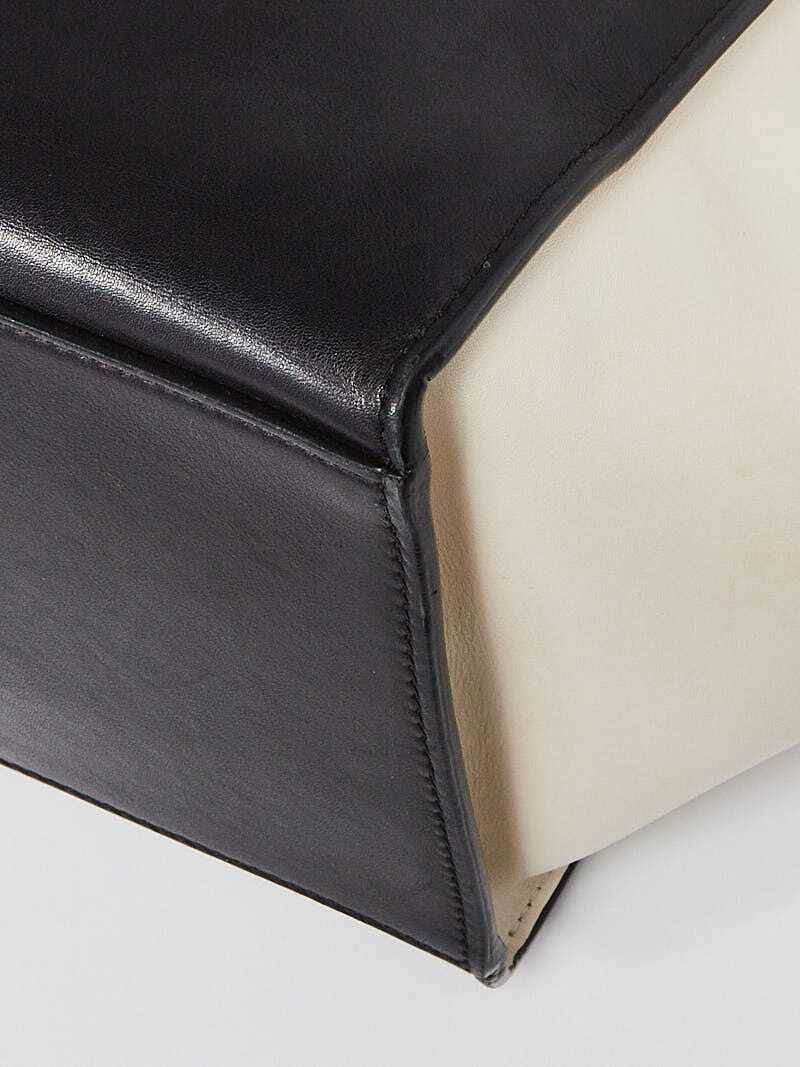 Celine Tri-Color Leather Medium Trapeze Bag - image 4