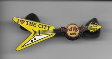 2008 Baltimore Hard Rock Cafe I Love The City Guitar Pin