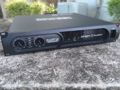 Crest Audio Pro-LITE 5.0 5000W Professional Ultra-Efficient Power Amplifier