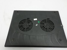 I-CONCEPTS by Sakar M10517-MB Black Dual Fan Laptop/Notebook Cooling Pad