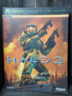 Halo 2 XBOX ''The Official Guide''  Microsoft Bungie Live Video Games Book - 2004
