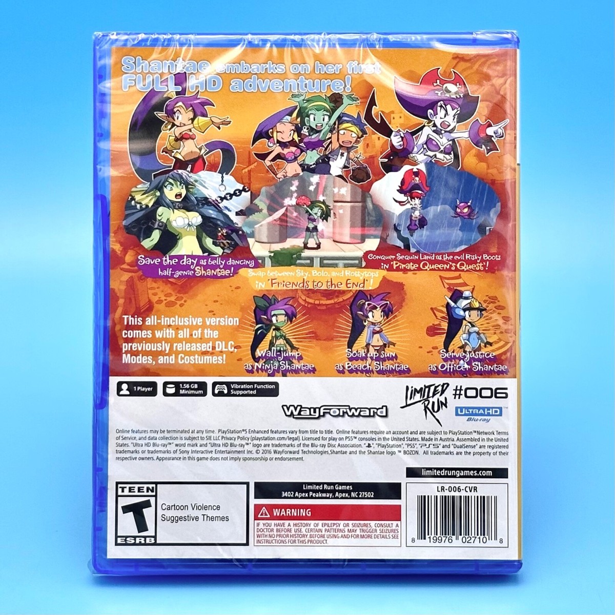 Shantae 1/2 Half-Genie Hero Ultimate Edition (PS5) Limited Run 