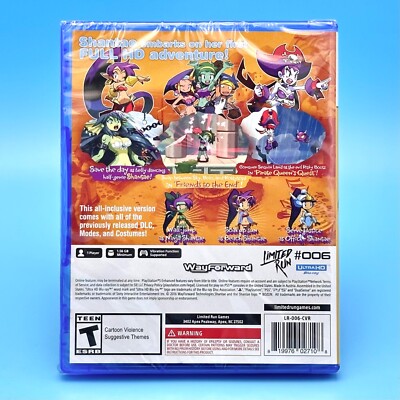 Shantae 1/2 Half-Genie Hero Ultimate Edition (PS5) Limited Shantae 1/2 Half-Genie Hero Ultimate Edition (PS5) Limited