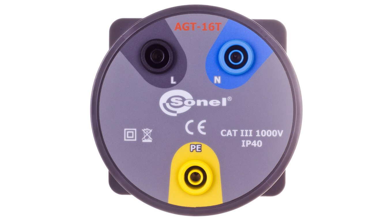 Single-phase socket adapter AGT-16T, 16A 1P WAADAAGT16T /T2UK