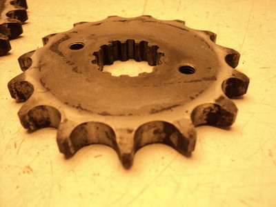 Kawasaki ZX600 ZX 600 Ninja #5117 Front & Rear Sprockets with