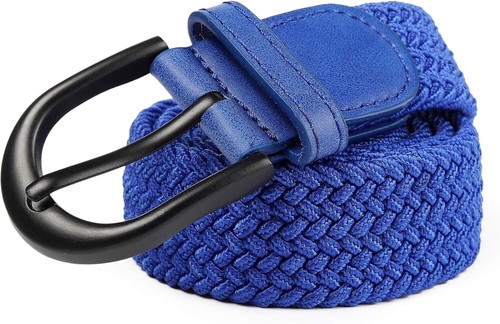 Durable Braided Elastic Belt - Adjustable Sizes and 27 Color Options Available - Picture 4 of 7
