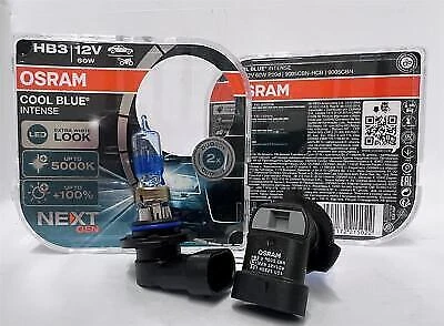 SALE!!! HB3 COOL BLUE Halogen Car Bulbs HB3 5000K Osram #217 - Image 1 of 4