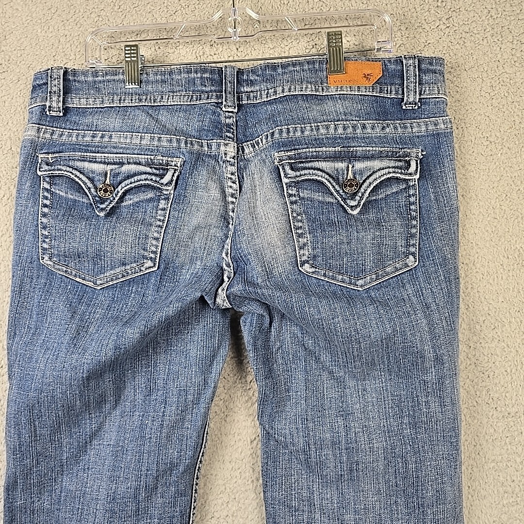 VIGOSS Capri Jeans Cropped Women's Size 17 Blue Denim 