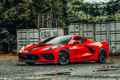 19  20'' AG M580r  WHEELS RIMS 19X8.5 20X11 FIT CHEVY CORVETTE C8 STINGRAY 5X120