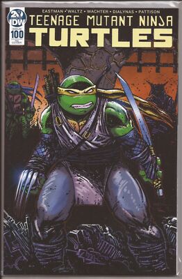 TEENAGE MUTANT NINJA TURTLES #100 - DYNAMIC FORCES VARIANT W/DF COA