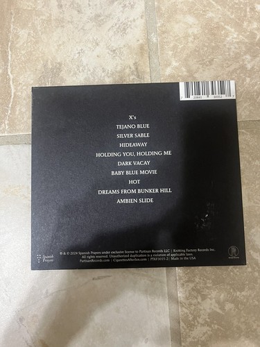 🔥🔥 Cigarettes After Sex - X’s Signed CD AUTO BRAND NEW IN HAND NOW - Picture 3 of 3