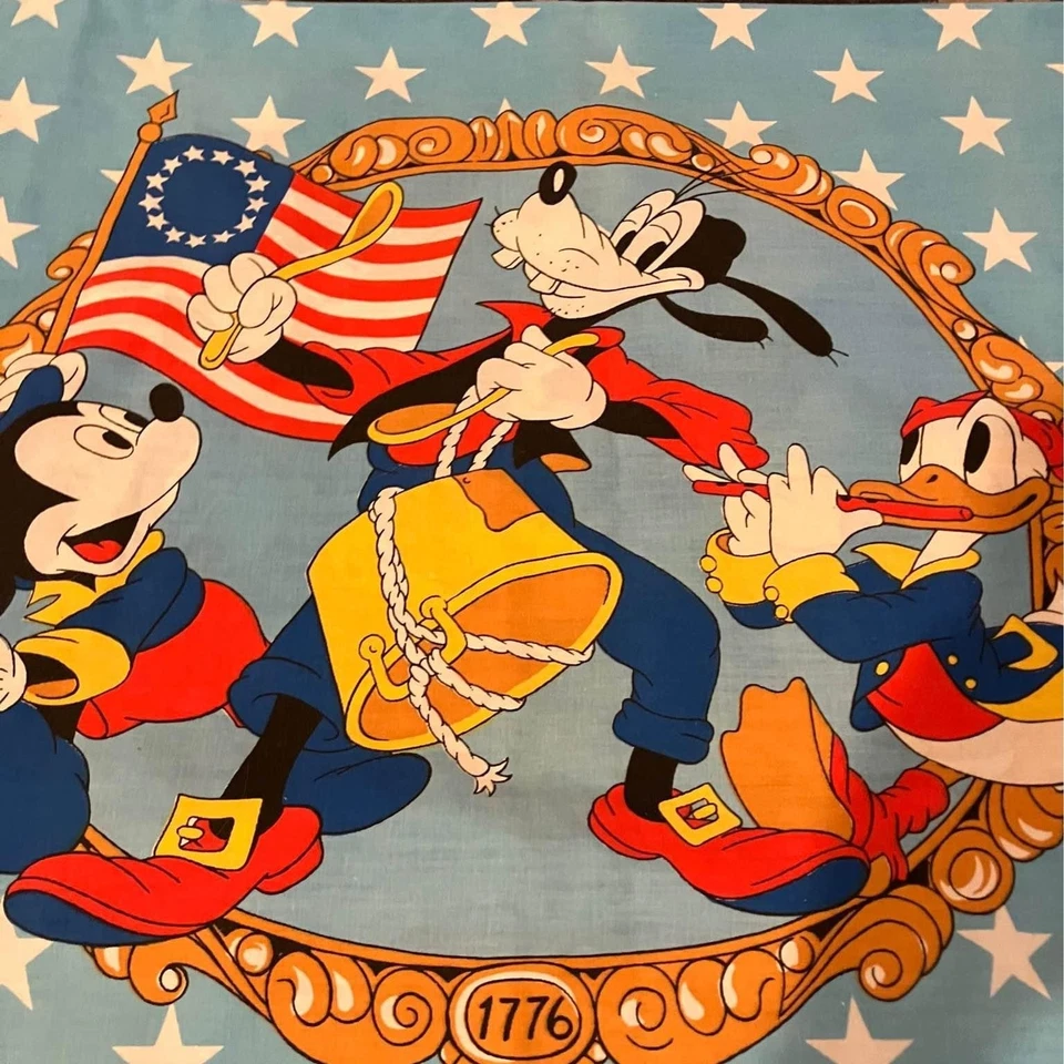 Funda de Almohada Estándar Wamsutta Bicentenario “1776” De Colección Walt Disney 1976 42′′×36′′ Foto 2 de 4