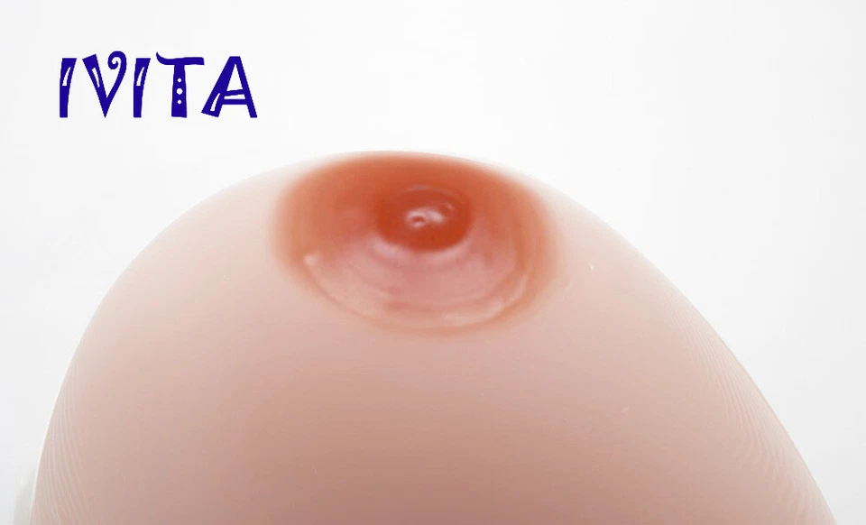 A-FF Cup Silikonbrüste Selbstklebend Tränenform prothesen BH-Einlagen Brüste - Bild 3 von 4