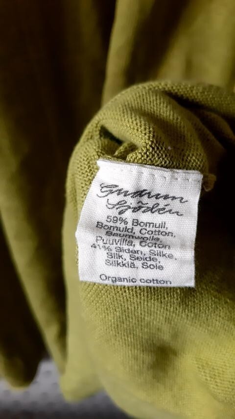 GUDRUN SJODEN Knit Solid Basic Tunic Pullover A-L… - image 10