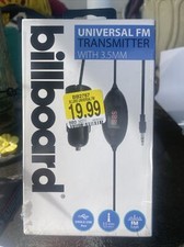 Billboard Universal FM transmitter Car Stereo Accessories Music Radio Hands Free