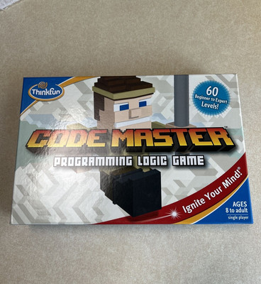 Think Fun Code Masters board game, single player, age 8+