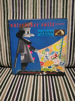Eugene Ormandy-''Nutcracker Suite''-RCA Red Seal-49 0104-1949-Red Vinyl-3X45-VG+