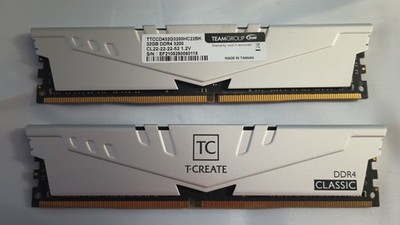 T-Create Expert Overclocking 10L DDR4 64GB Kit (2 X 32GB) 3200Mhz