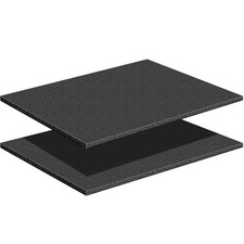Customizable Polyethylene Foam Sheets Thick Cuttable Padding 16x12 In
