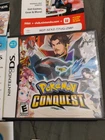 No Game. Pokemon Conquest (Nintendo DS, 2012) - CASE, MANUAL And Inserts NO GAME