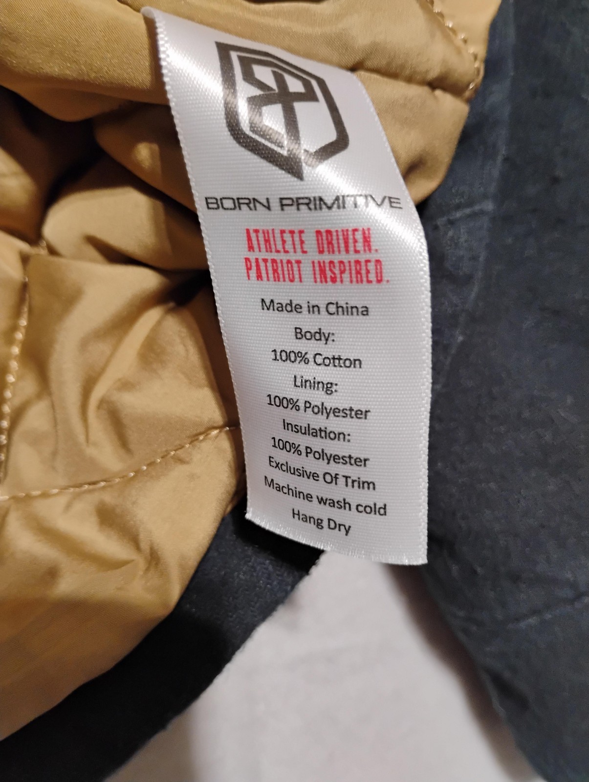 Born Primitive Jacket Mens Medium Black Quilted S… - image 6