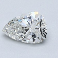 1.13 Carat Certified GIA Pear Cut Natural Mined Diamond Loose H color I1 clarity 3086.07 per carat