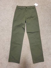 NWT Boys Olive Green Pants Sz XL 14/16