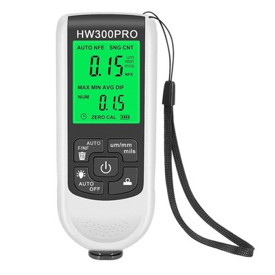 EMVANV Paint Thickness Gauge, Digital Meter Probe Paint Thickness Gauge Zero ...