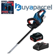 Bosch GHE 18V-60 18V Professional Cordless Brushless Hedge Trimmer 1x 5.0ah