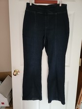 NWOT INC International Concepts Size 16 Pull On Bootcut Jeans Back Pockets