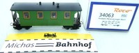 Roco 34063 Schmalspur Waldbahn Personenwagen Ep4 H0E Ovp Neu Hi3 µ