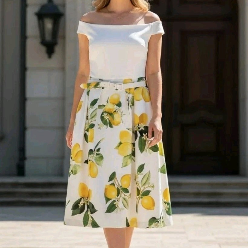 authentic cream crewneck long sleeve fit and flare dress Shona Joy - La Lune Long Sleeve Backless Mini Dress - Cream main image 0