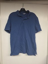 Calvin Klein CK Blue Polo Shirt Men  s Large