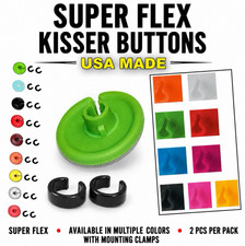 3 PACK Super Flexible KISSER Button Bowstring PICK COLOR Archery FREE SHIPPING