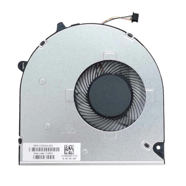 VENTILADOR CPU PARA PORTÁTIL HP 15-DW 15-DU 250 G8 255 G8 250 G9 15S-DY 15S-DU L