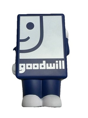 Rare Goodwill Collectible Stress Relief Squeeze Toy Blue New Very Hard To Find
