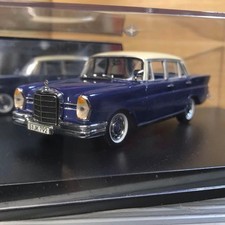 Mercedes Benz 220SE 1959 1/43 Model in Blue & Ivory Used