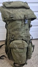 Genuine British Army Bergen Olive Long Back 1990 GRADE 2(read description)