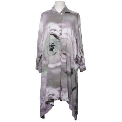 Ralston, Blusenkleid, Größe: M, Lila/Grau/Weiß, Viskose, Print, Damen #YB9