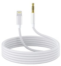 Apple Mfi Certified 3.3Ft Lightning To 3.5Mm Aux Audio Cable For Iphone Ipad