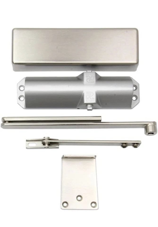 Chiudiporta a contratto Rutland taglia 3 argento (nichel lucido) - Immagine 3 di 4