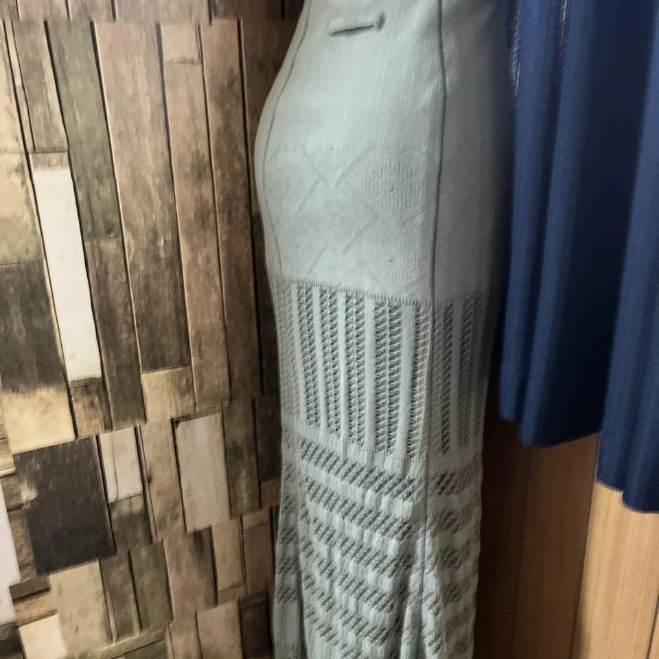 Jean Paul Gaultier Long Skirt Light Green Approx 97cm With Petticoat Slim Fit - Image 2 of 4