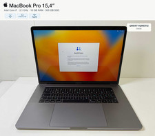 Apple MacBook Pro 15 i7 3.10GHz 16GB RAM 500GB SSD
