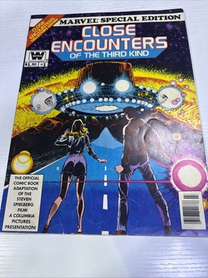 Vintage 1978 Close Encounters Of The Third Kind Marvel Special Ed Comic Book #1